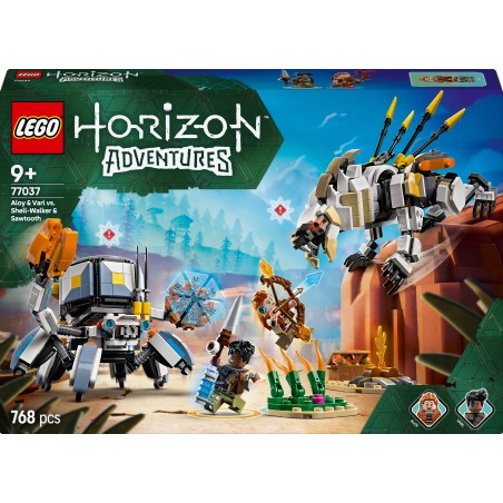 LEGO Horizon 77037 Aloy e Varl contro Arcapode e Secodonte